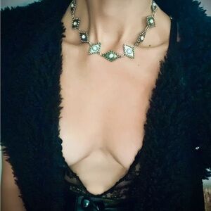 The 2Bandits Silver and Moonstone Necklace